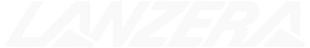 Lanzera wordmark logo in white.